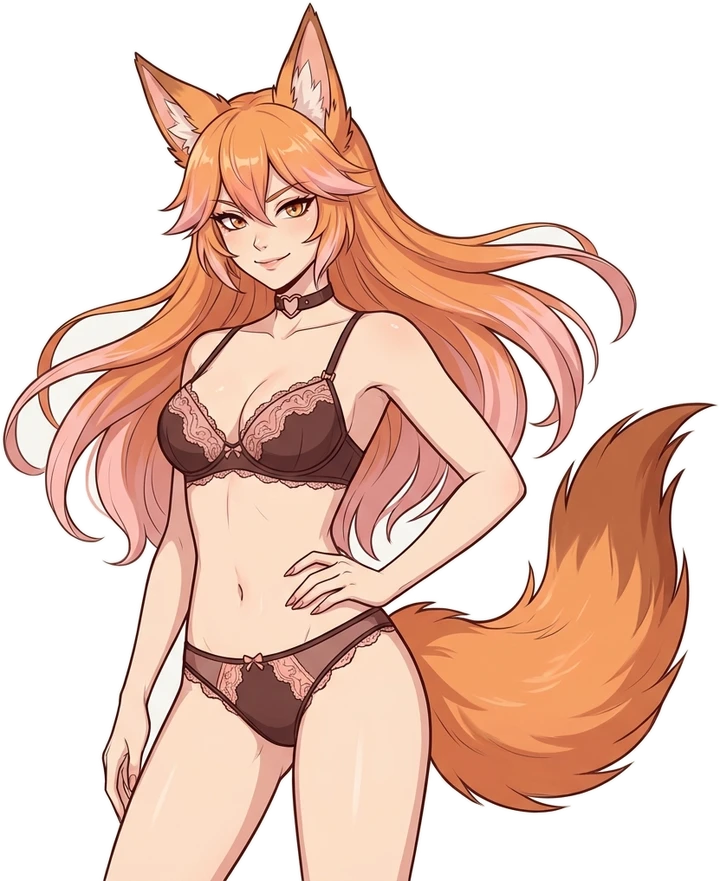 Kitsune, the Sweet Kitsune mascot