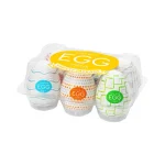 TENGA EGG Variety Pack with six individually wrapped disposable sleeves