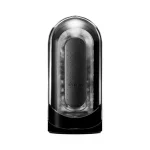 Closed TENGA FLIP ZERO Black case in matte black finish