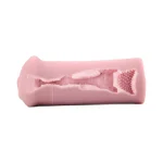 Tunnel opening of the TOMAX Lilith Uterus Regular Onahole showing internal texture