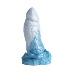 Gode fantasy Dragon Scale d'Uncover Creations en silicone platine